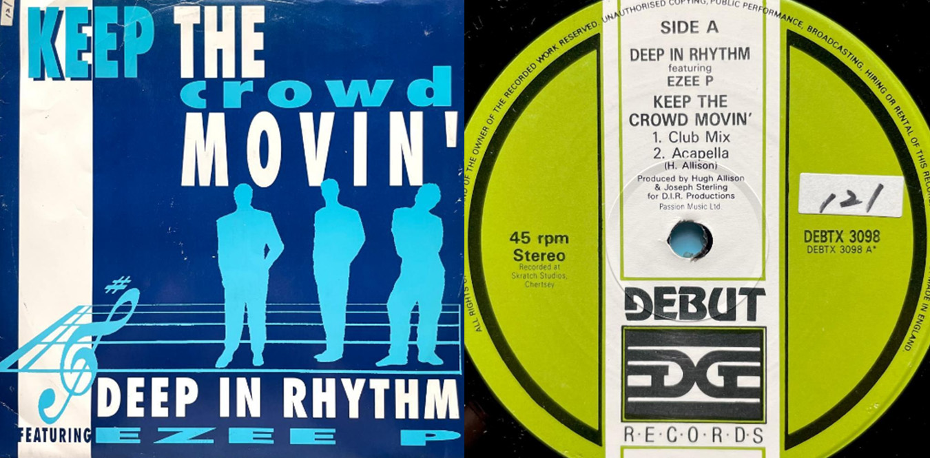 Deep In Rhythm Featuring Ezee P – Keep The Crowd Movin'